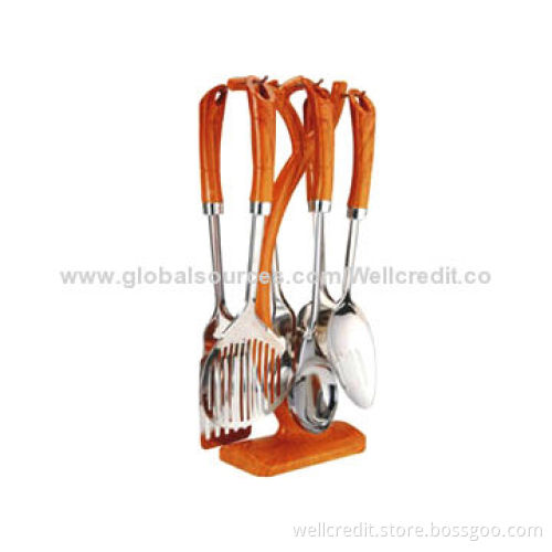 6pcs Stainless Steel Kitchenware Set with Good Quality